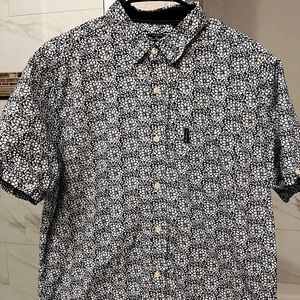Ben Sherman Short-Sleeve Floral Print Shirt